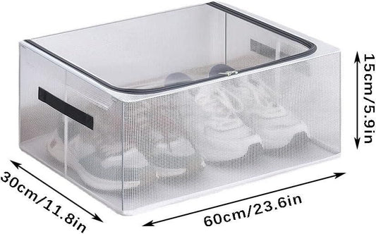Luxe Box Transparent Shoe Organizer