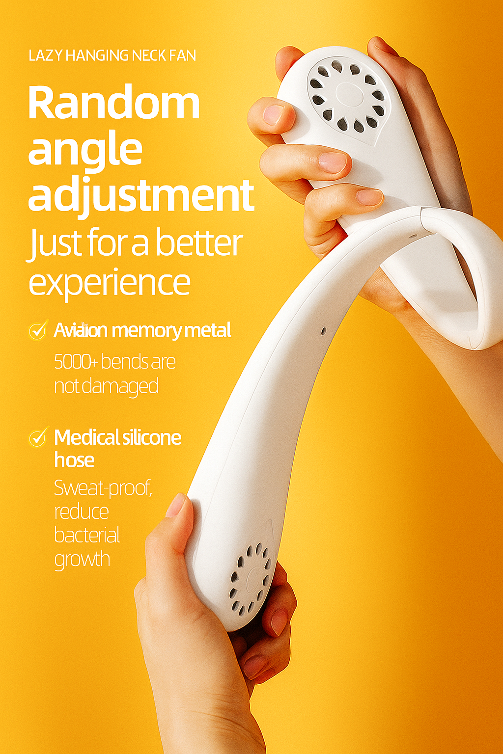Breeze Aura Wearable Neck Fan