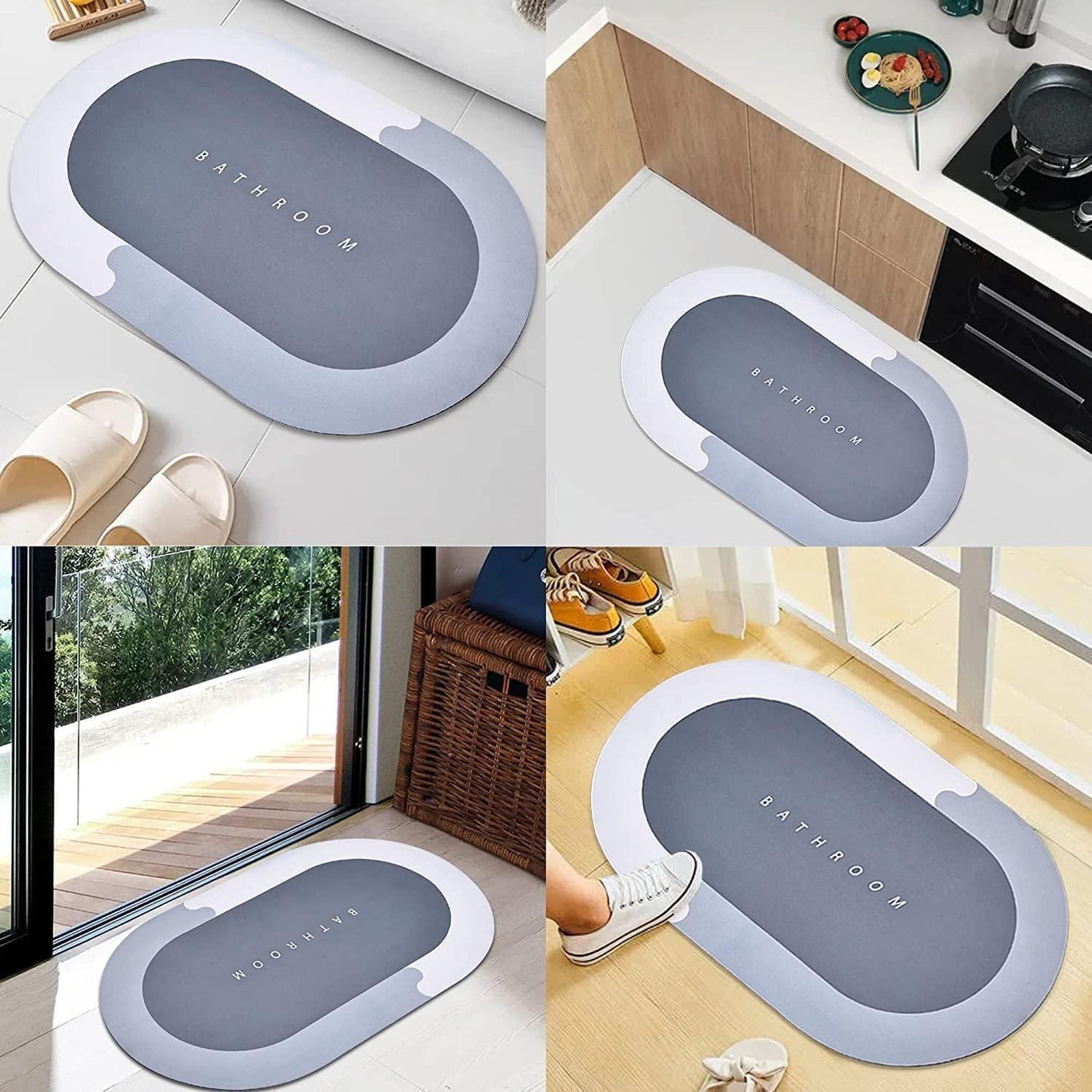 Anti-Slip Bathroom Mat