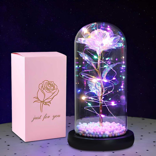 Ever Lumin Eternal Rose Dome Lamp