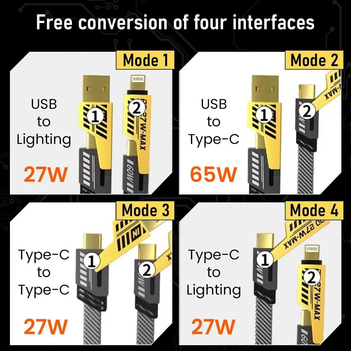 Flex Charge Elite 4-in-1 — Fast-Charging Reinvented