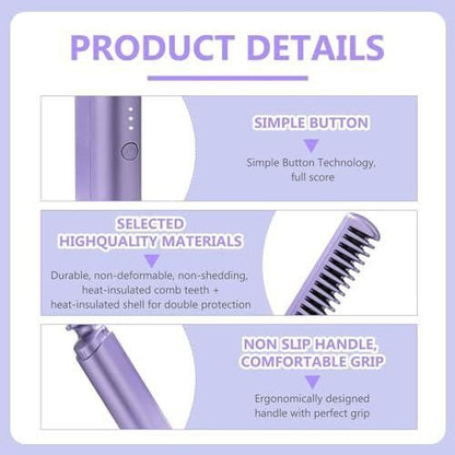 LuxeCurl Pro Cordless Hair Styler