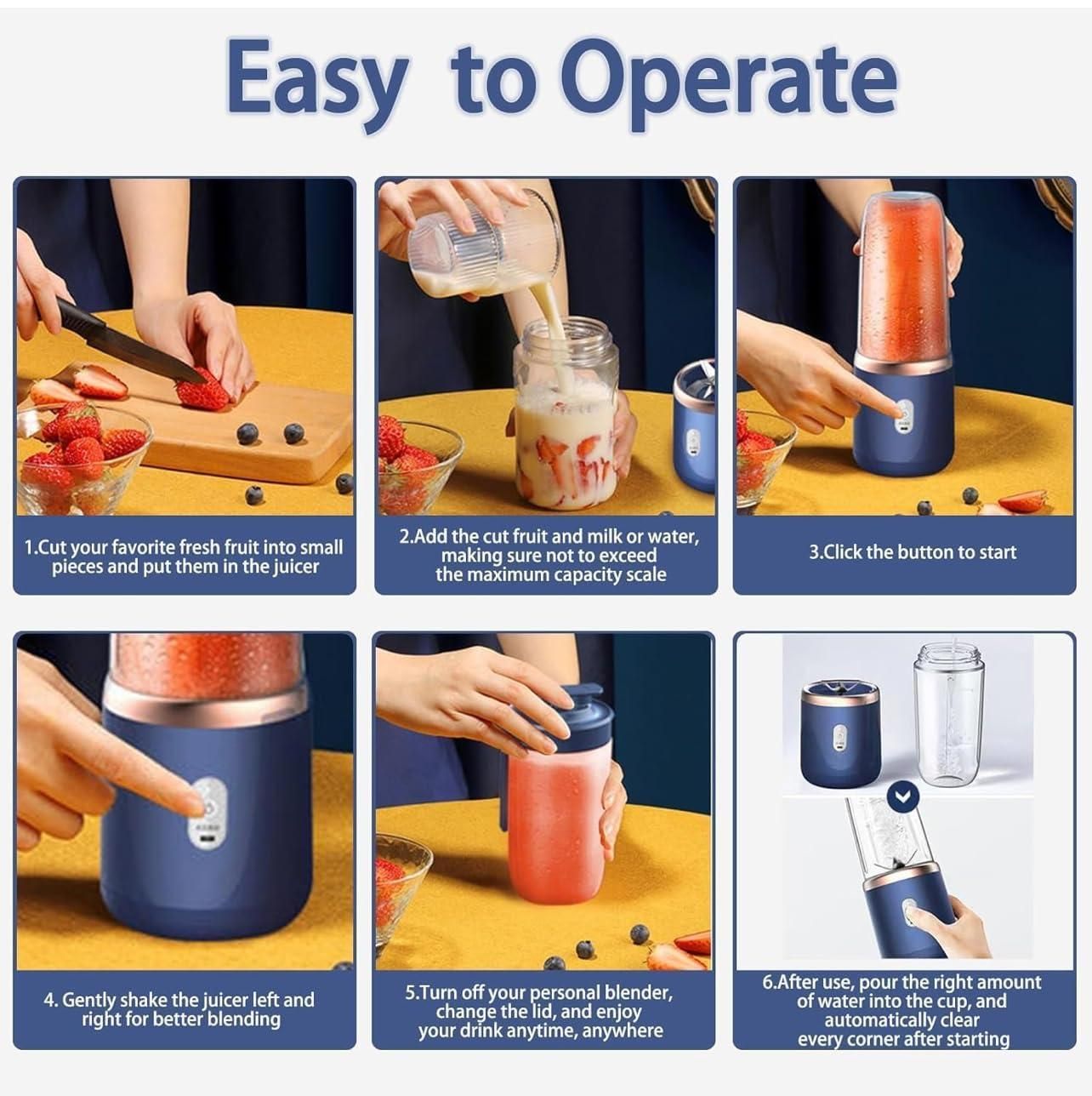 Blend Ease Duo Portable Juicer &amp; Juice Cup