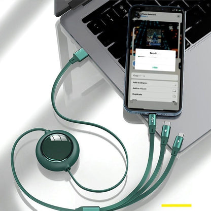 Elite 3-in-1 Retractable Charging Cable