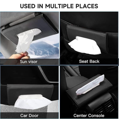 Car Visor Tissue Holder Box