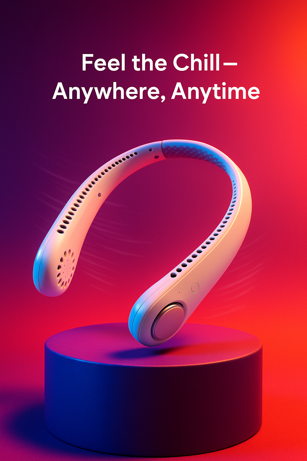 Breeze Aura Wearable Neck Fan