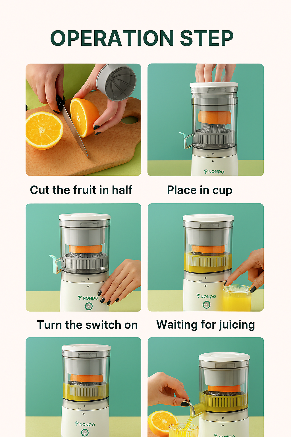 JuicyPro Electric Citrus Press