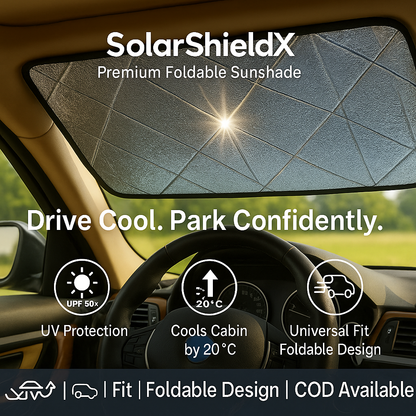 Premium Foldable Windshield Sunshade